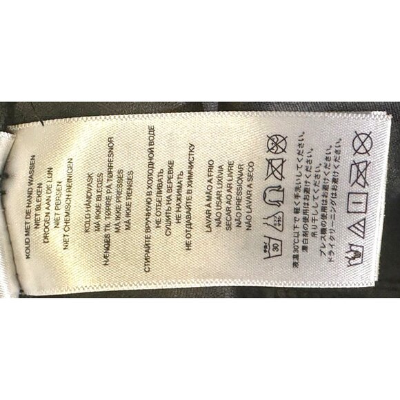 MICHAEL Michael Kors Womens Faux Leather Leggings Stretch Pants Black Size 2 - Picture 10 of 15